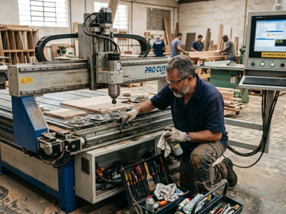 Manutenção preventiva em máquinas CNC um guia para evitar paradas na produção Manutenção preventiva em máquinas CNC